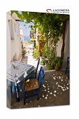 Santorini Grecja uliczka 70x50cm