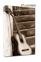 gitara schody sepia 50x30cm
