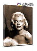 Merilyn Monroe sepia 100x70cm