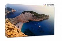 Zakynthos zatoka wrak statku 120x90cm